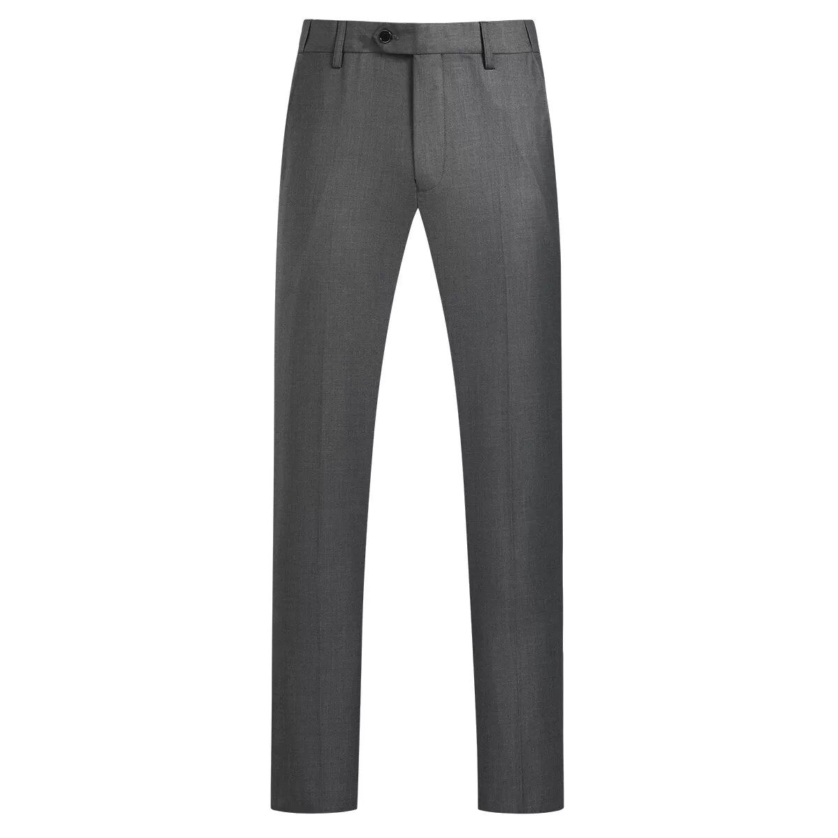 2-Piece Slim Fit Simple Designed Dark Grey Suit