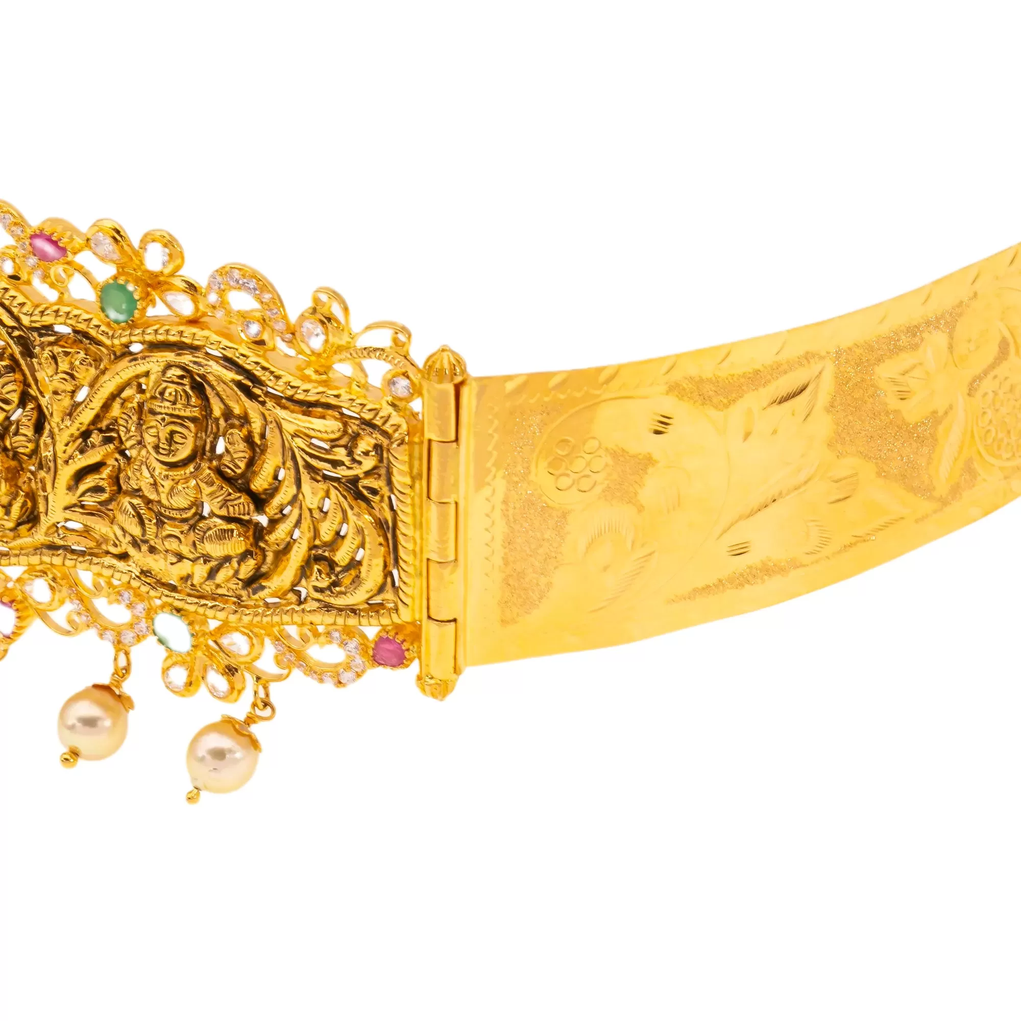 22K Yellow Gold Laxmi Vaddanam Belt (231.3gm)