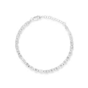 925 Silver Heart Valentino Bracelet (3.6MM)