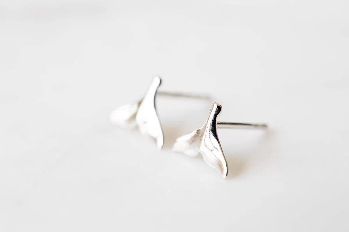 925 WhaleTail Earrings-HH