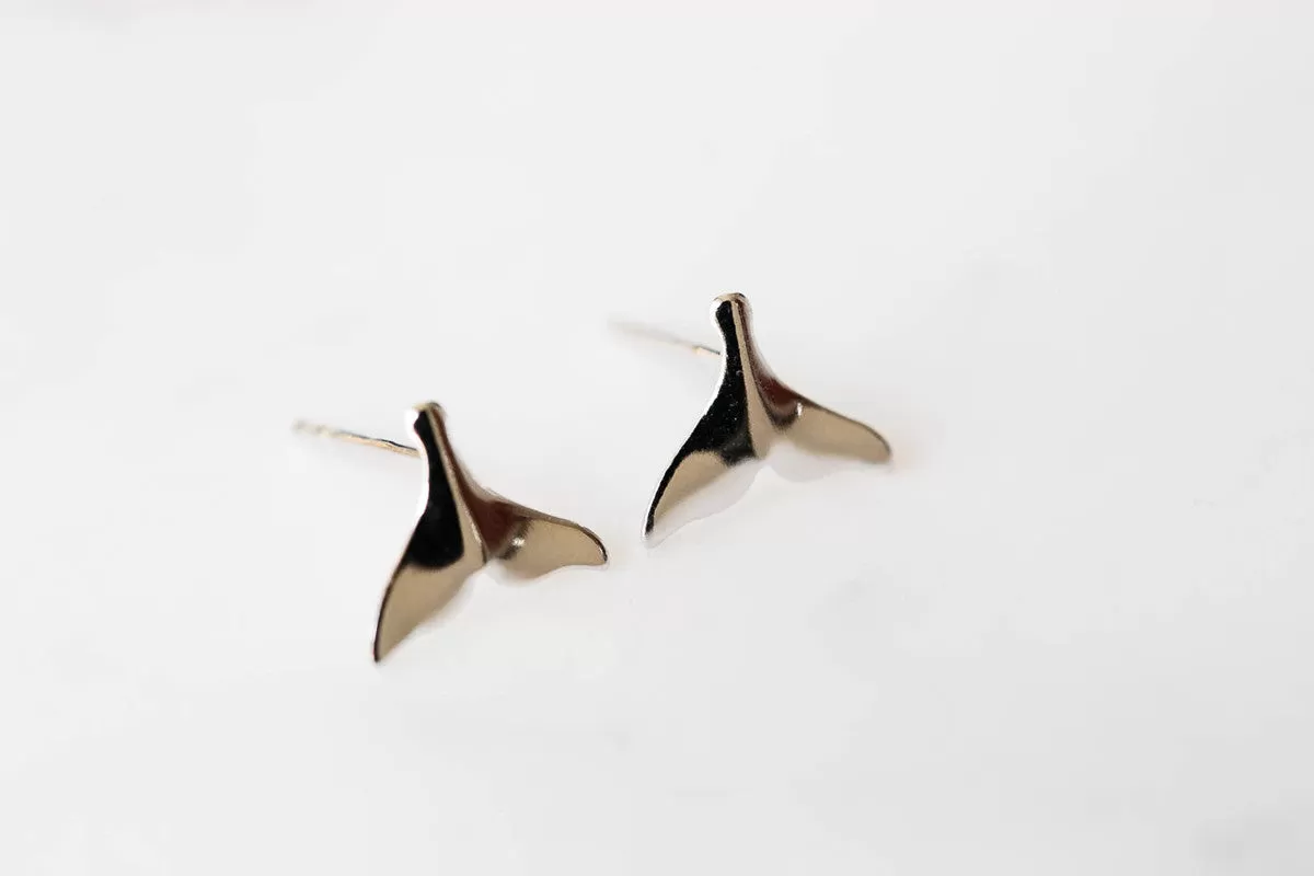 925 WhaleTail Earrings-HH