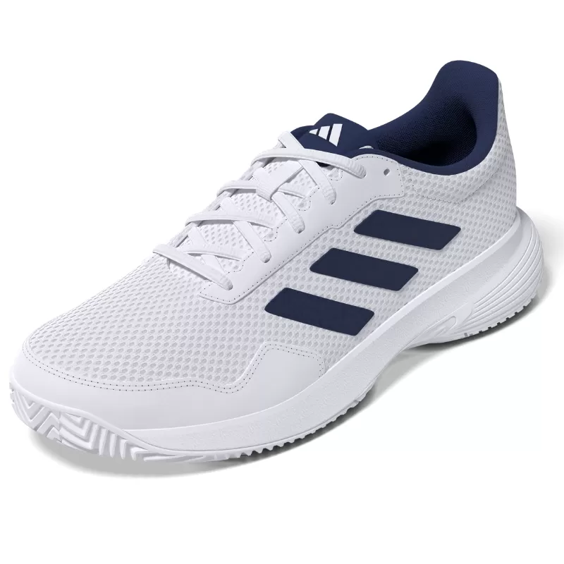 Adidas Court Spec 2 Tennis Shoes - Dark Blue/White