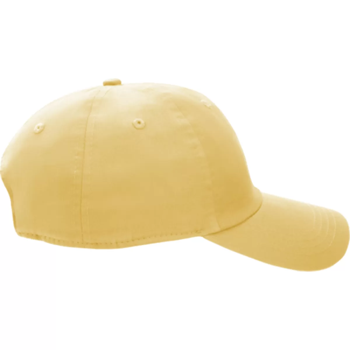 AHEAD Soft Yellow Lightweight Cotton Solid Cap