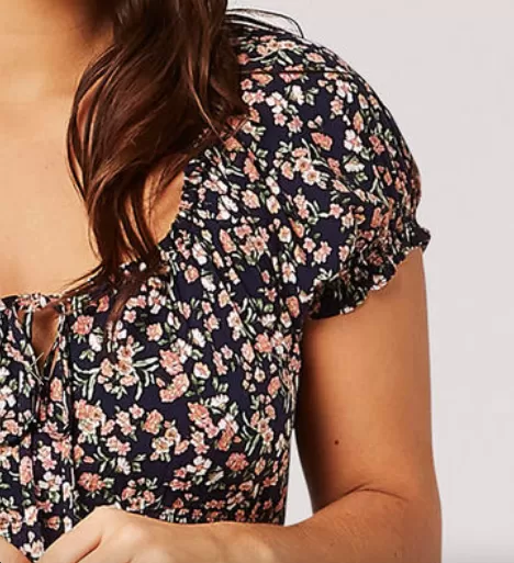 AP - Garden floral mini dress