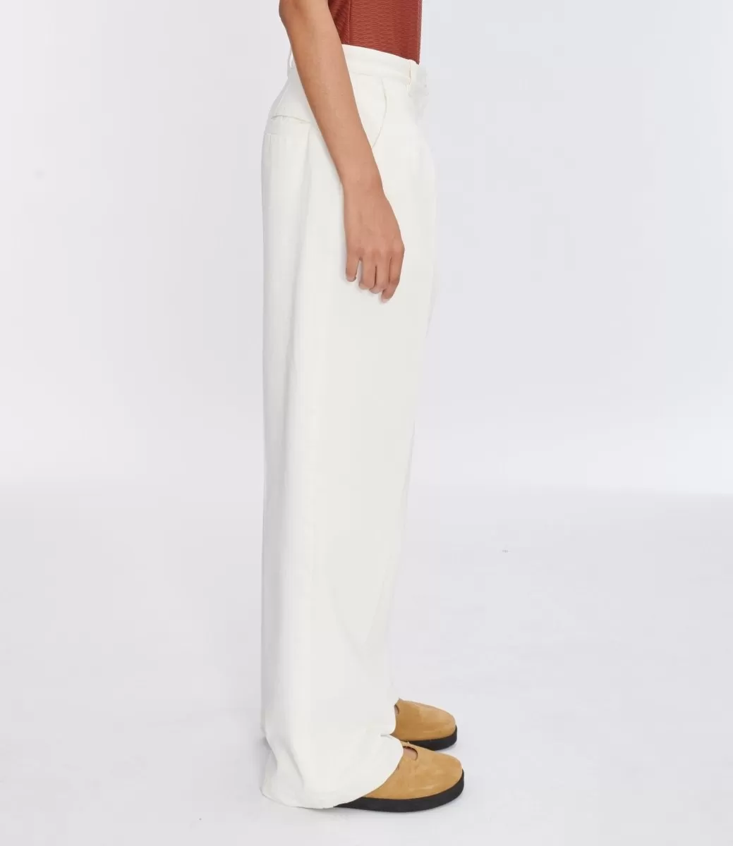 APC Pants Tressie OFF WHITE