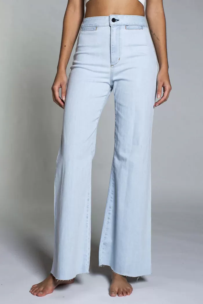 ASKK NY Crop Brighton Jeans Bleach