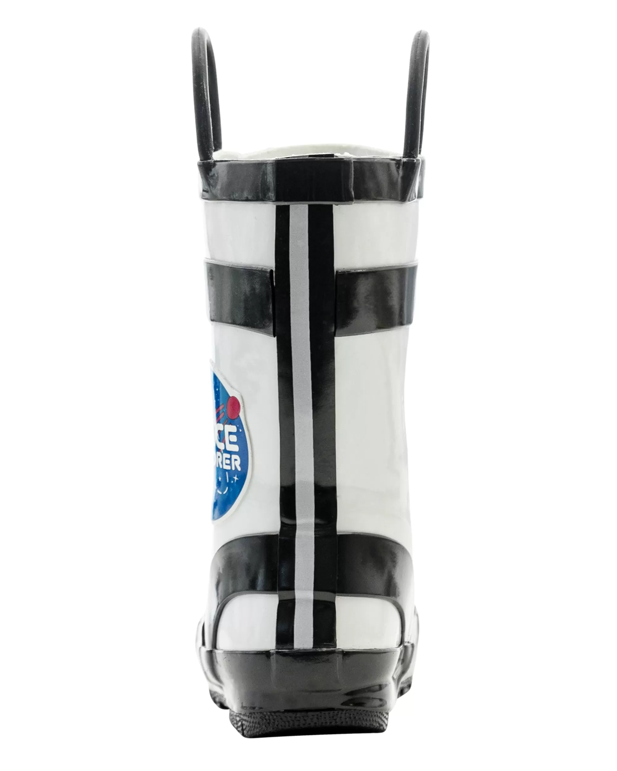 Astronaut Loop Handle Rubber Rain Boots