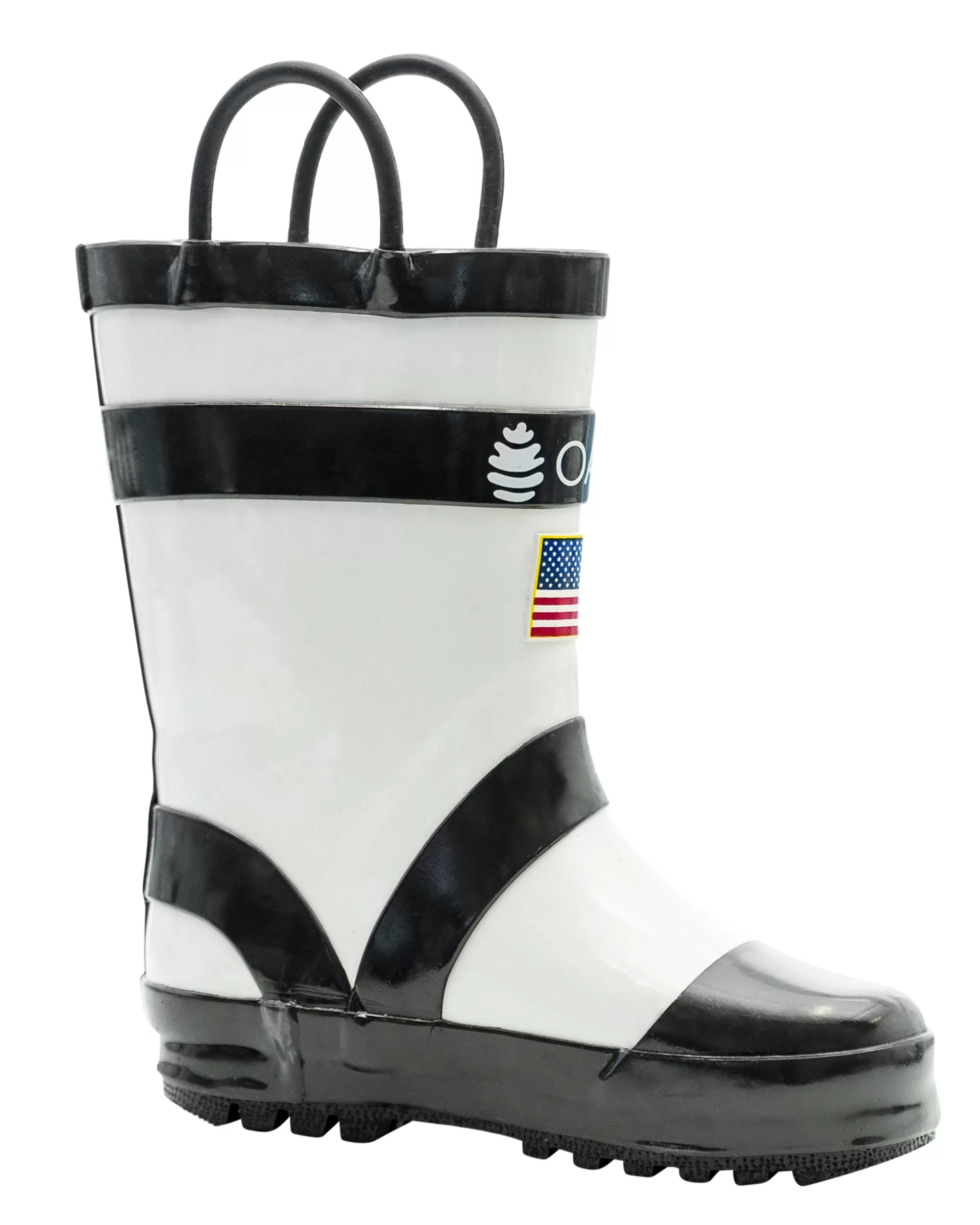 Astronaut Loop Handle Rubber Rain Boots