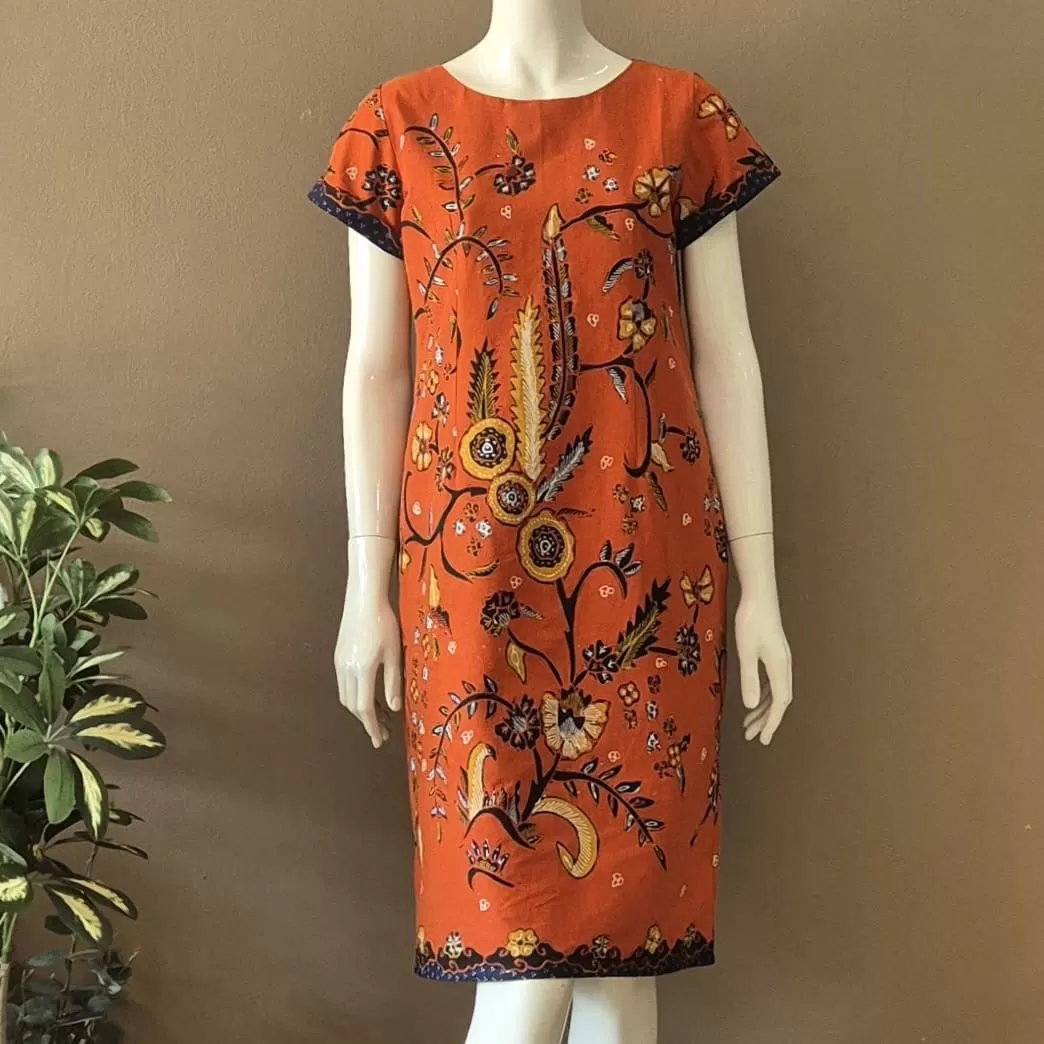 Batik Tulis City Walk Dress - S