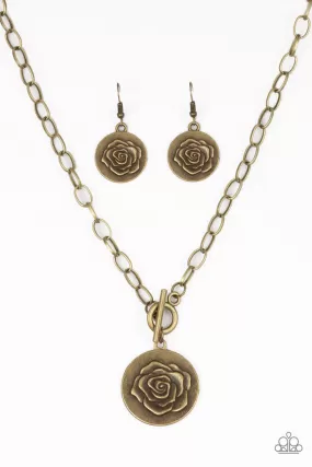 Beautifully Belle - Brass Necklace