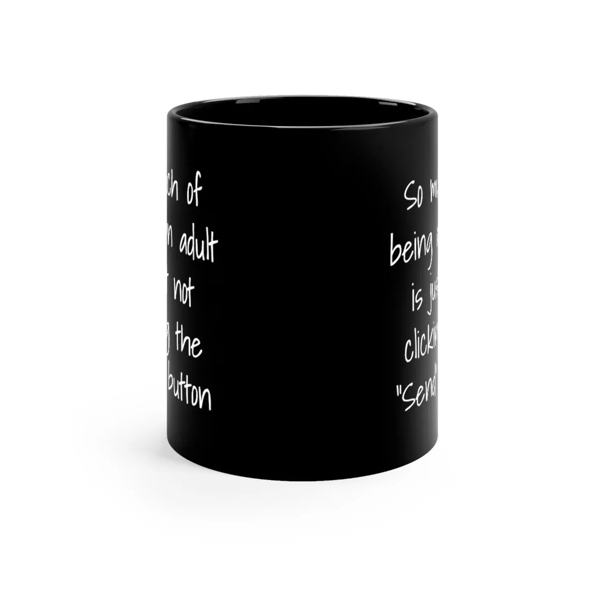 Black Coffee Mug - Adult