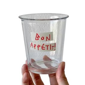 Bon Appétit Glass Cup