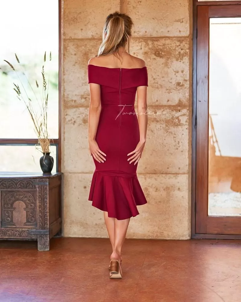 Brienne Dress - Red