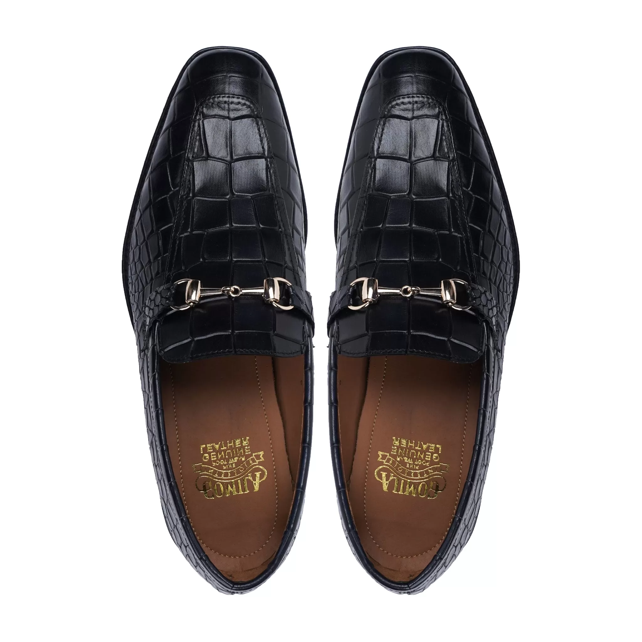 Burlington - Men's Black Calf Leather Loafer