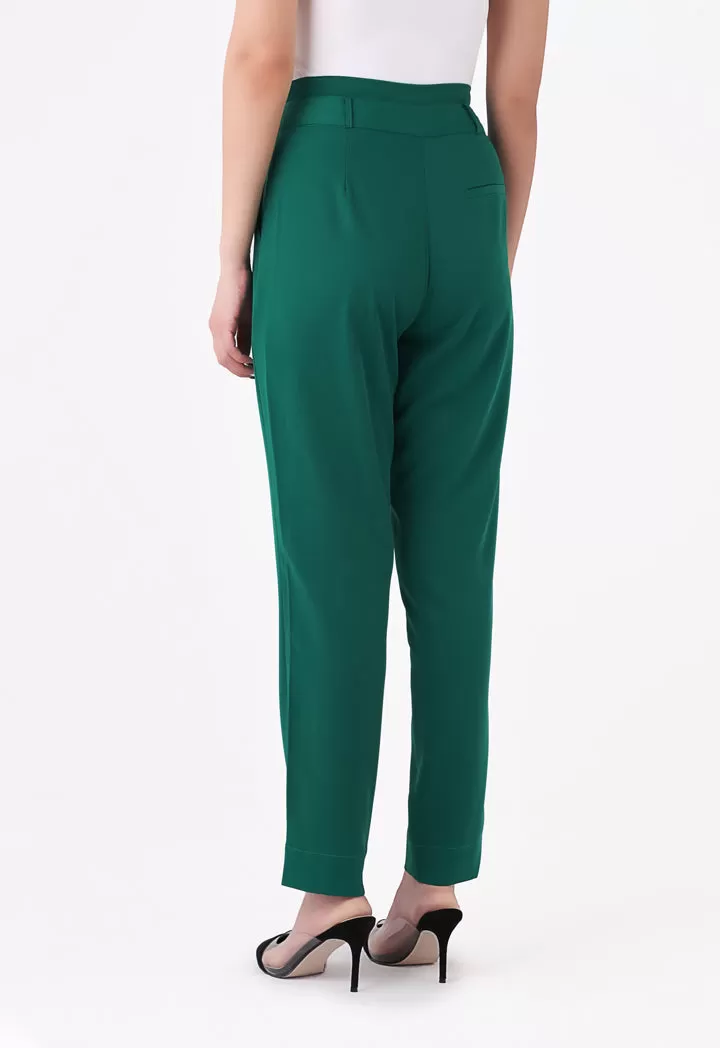 Button Tab Waist Trouser