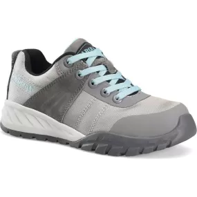 Carolina Women's Zella WP Comp Toe Oxford Work Shoe - Grey - CA5675