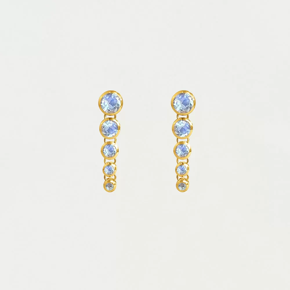 Cascade Statement Drop Earrings