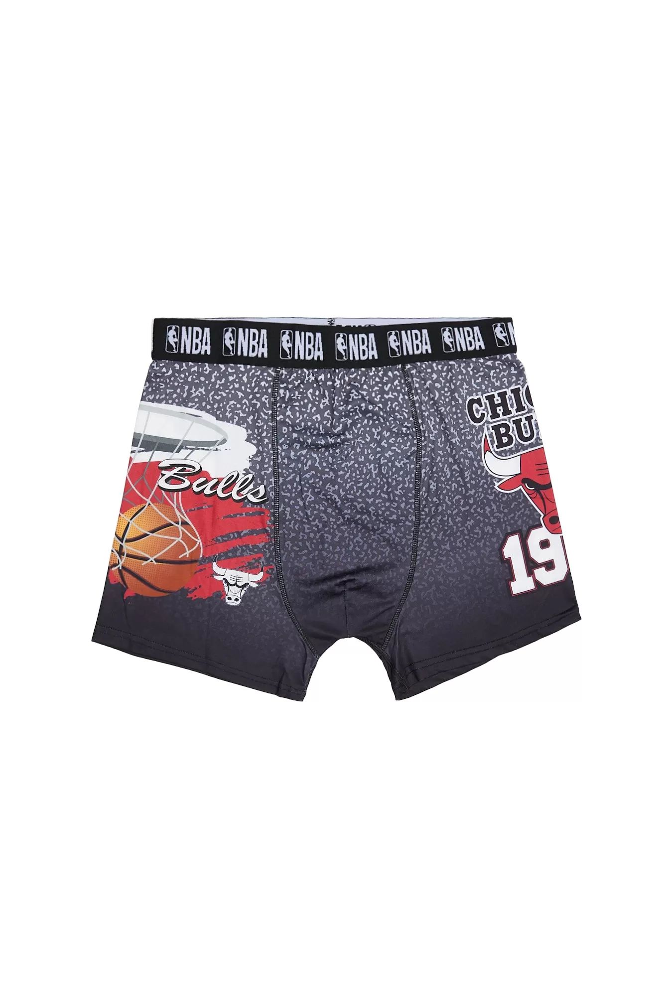 Chicago Bulls Paint Splatter Printed Boxer Briefs