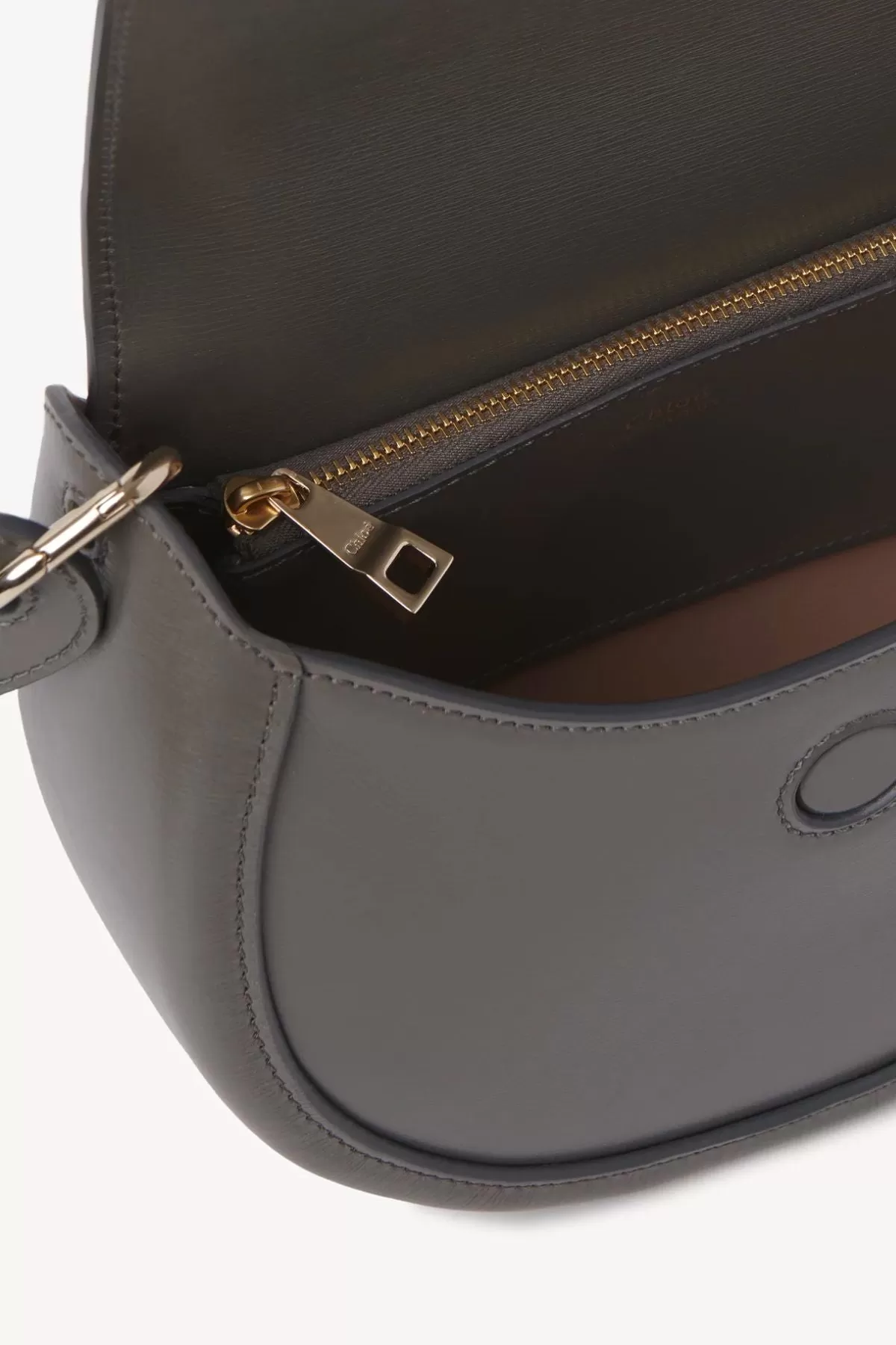 Chloé Arléne Crossbody Bag - Elephant Grey