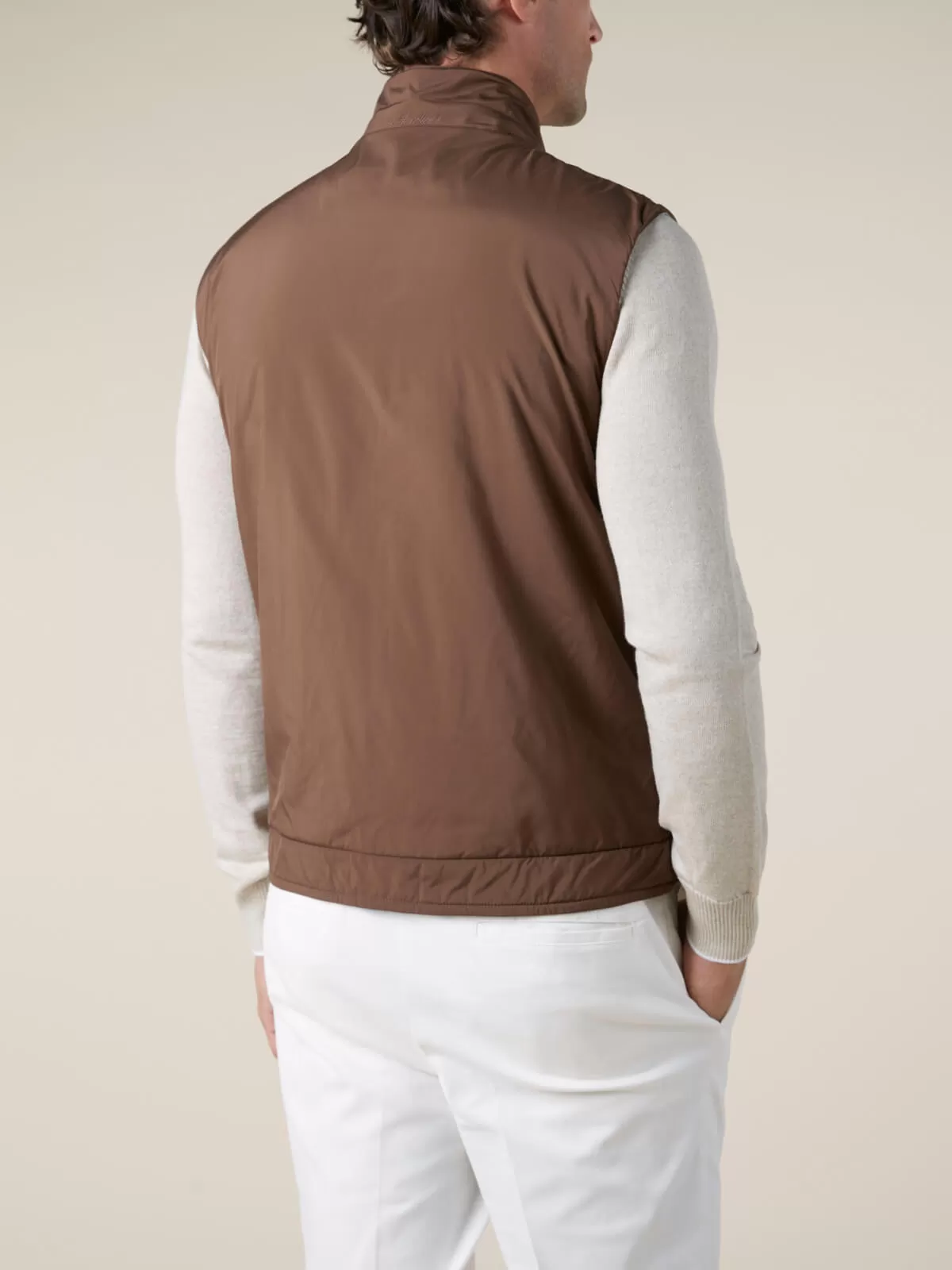 Chocolate Reversible Resort Body Warmer