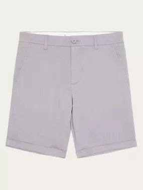 CHUCK regular chino poplin shorts - Alloy