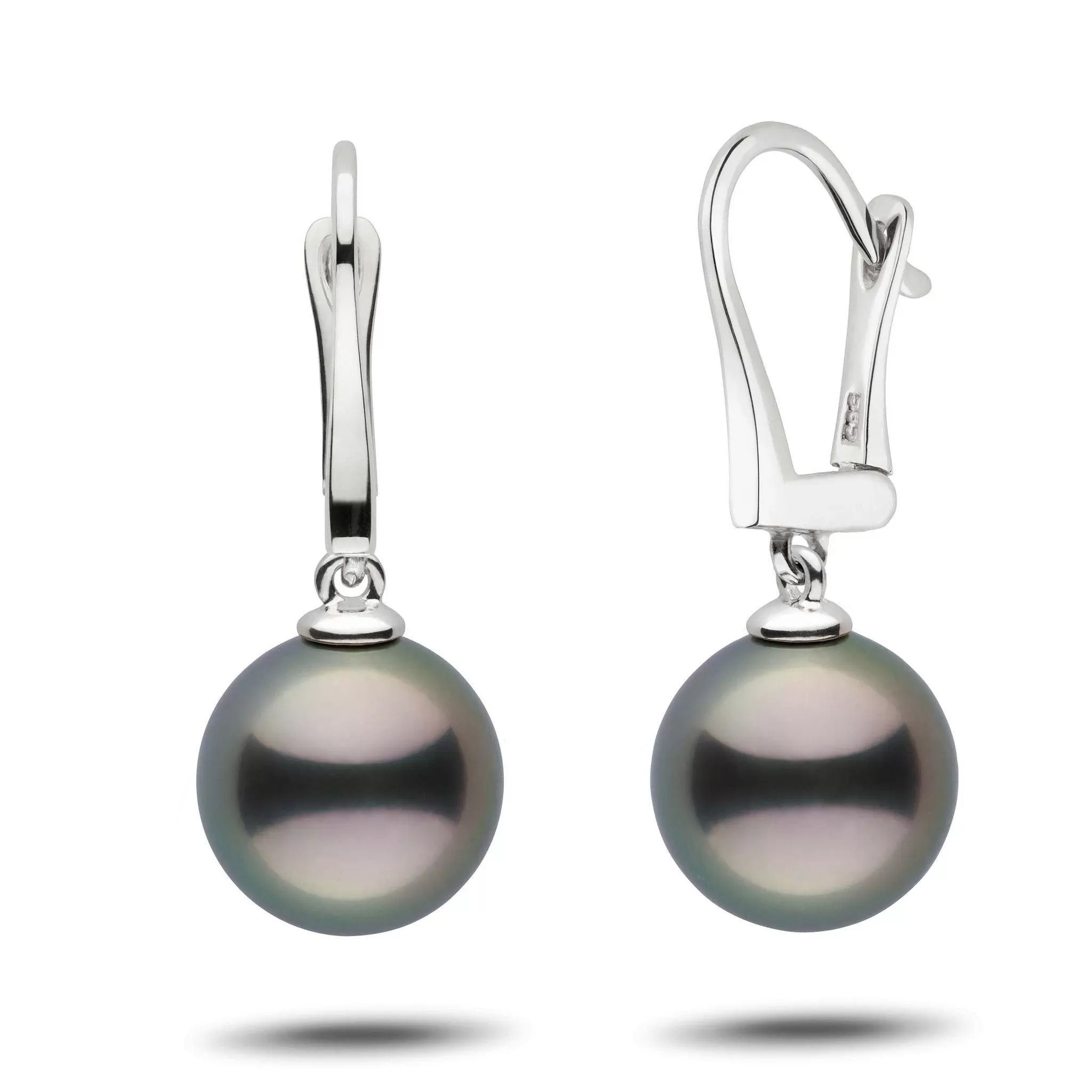 Classic Collection Tahitian 11.0-12.0 mm Pearl Dangle Earrings