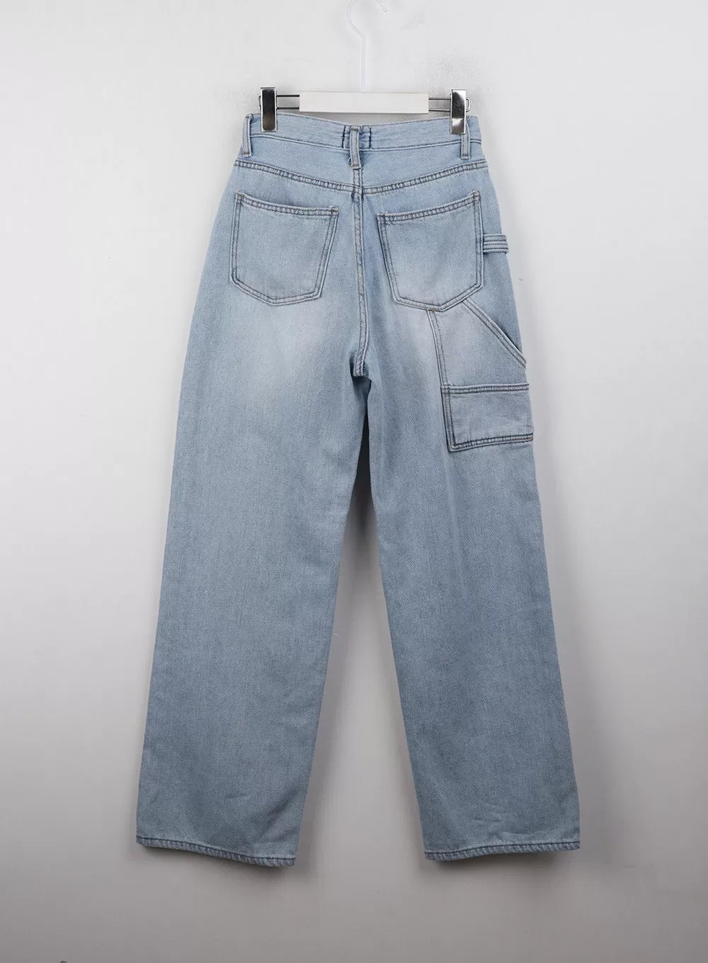 Denim Straight Leg Jeans CJ408