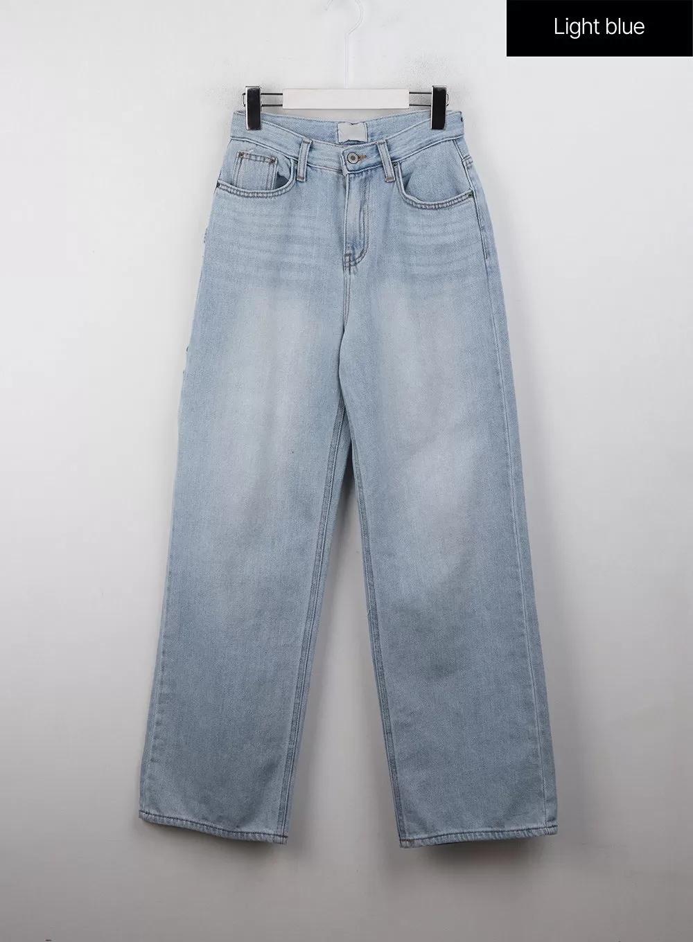 Denim Straight Leg Jeans CJ408