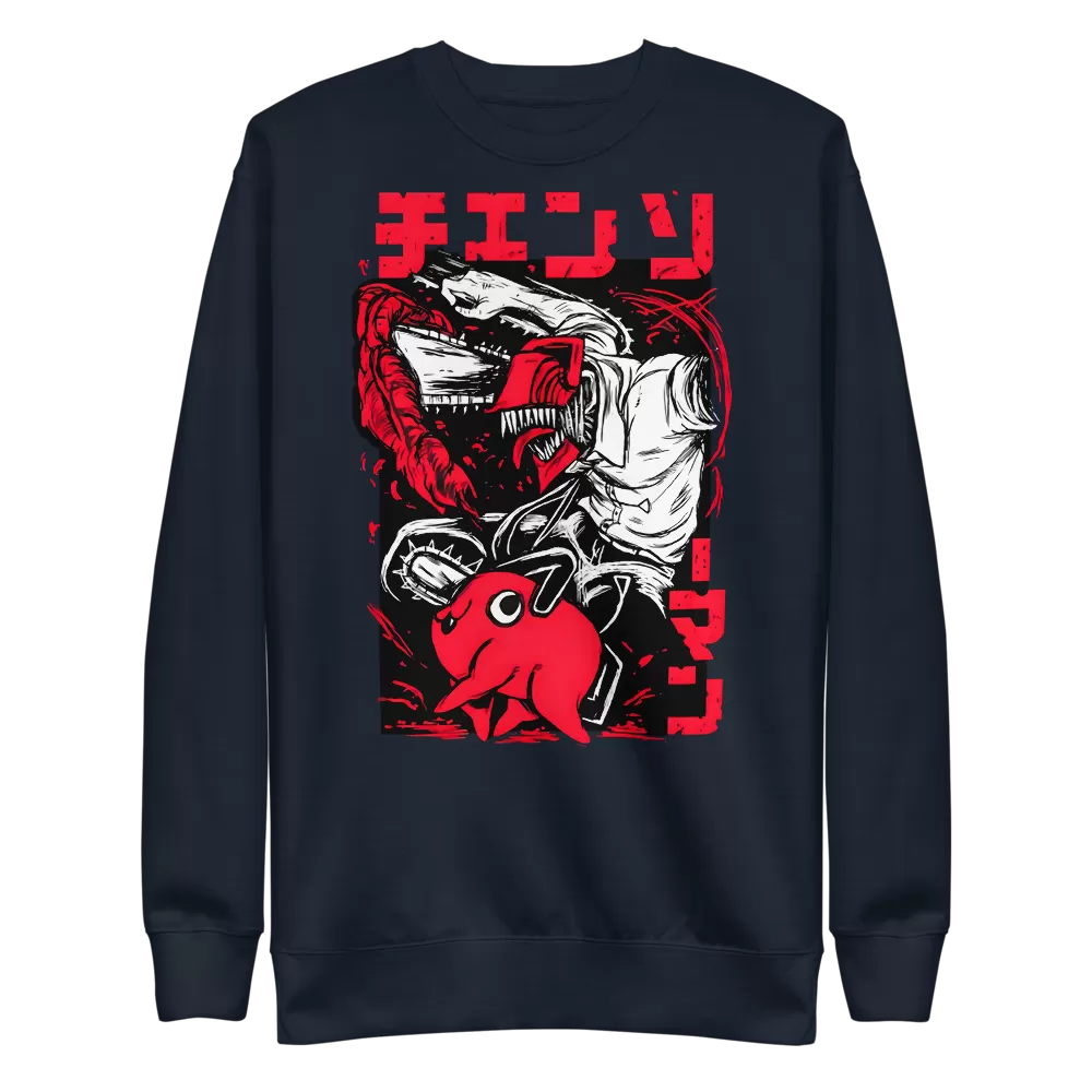 Denji Crewneck Sweatshirt Chainsaw Man