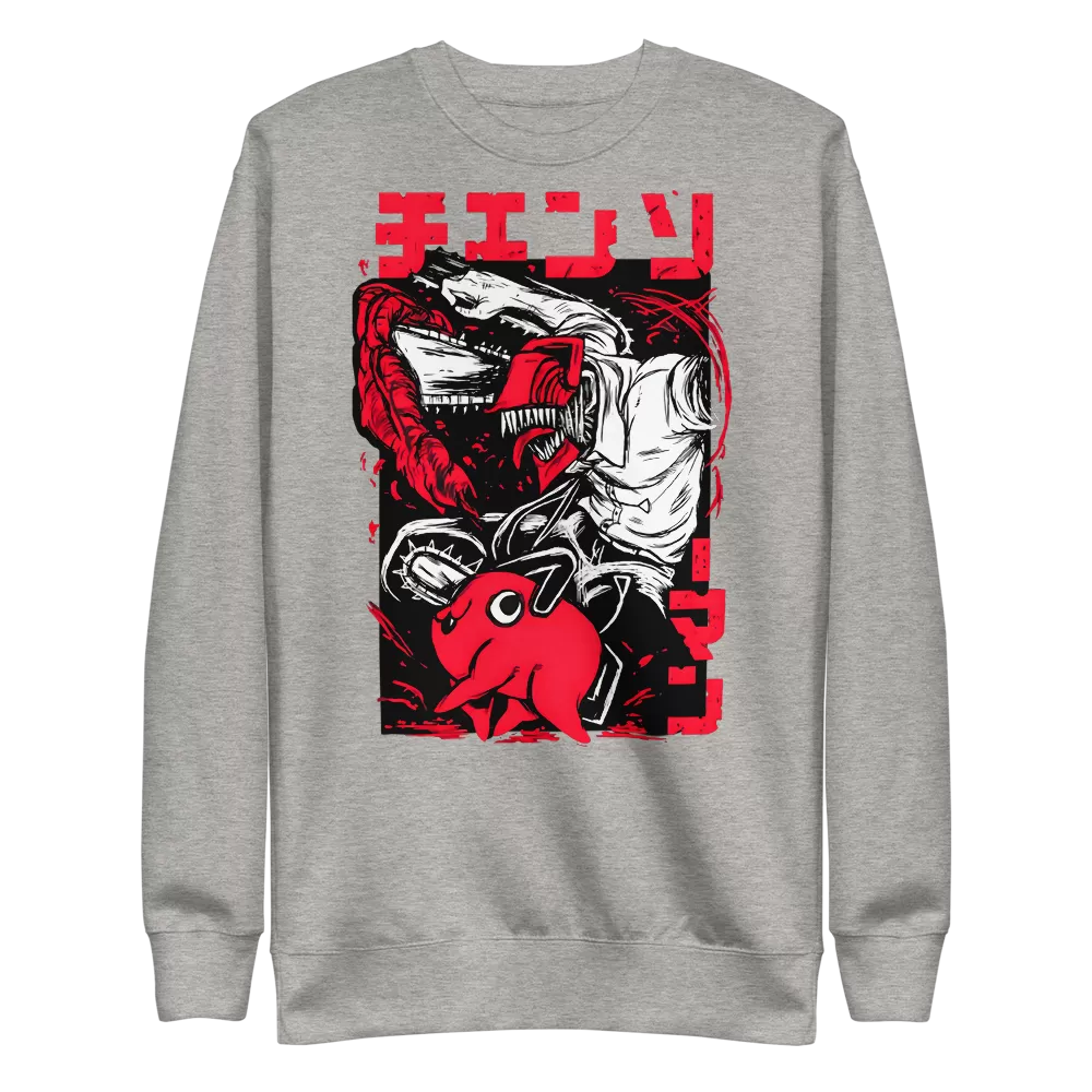 Denji Crewneck Sweatshirt Chainsaw Man