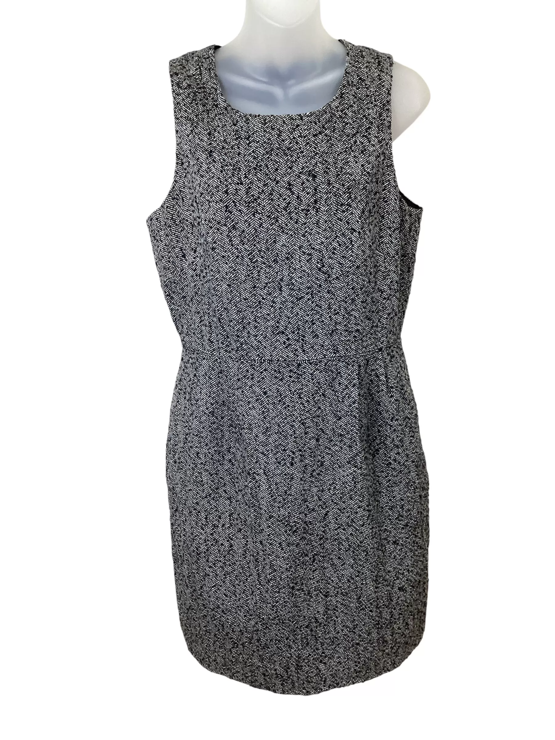 Dress Casual Midi By J Crew  Size: S