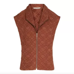 DS - Jinx quilted vest - toffee