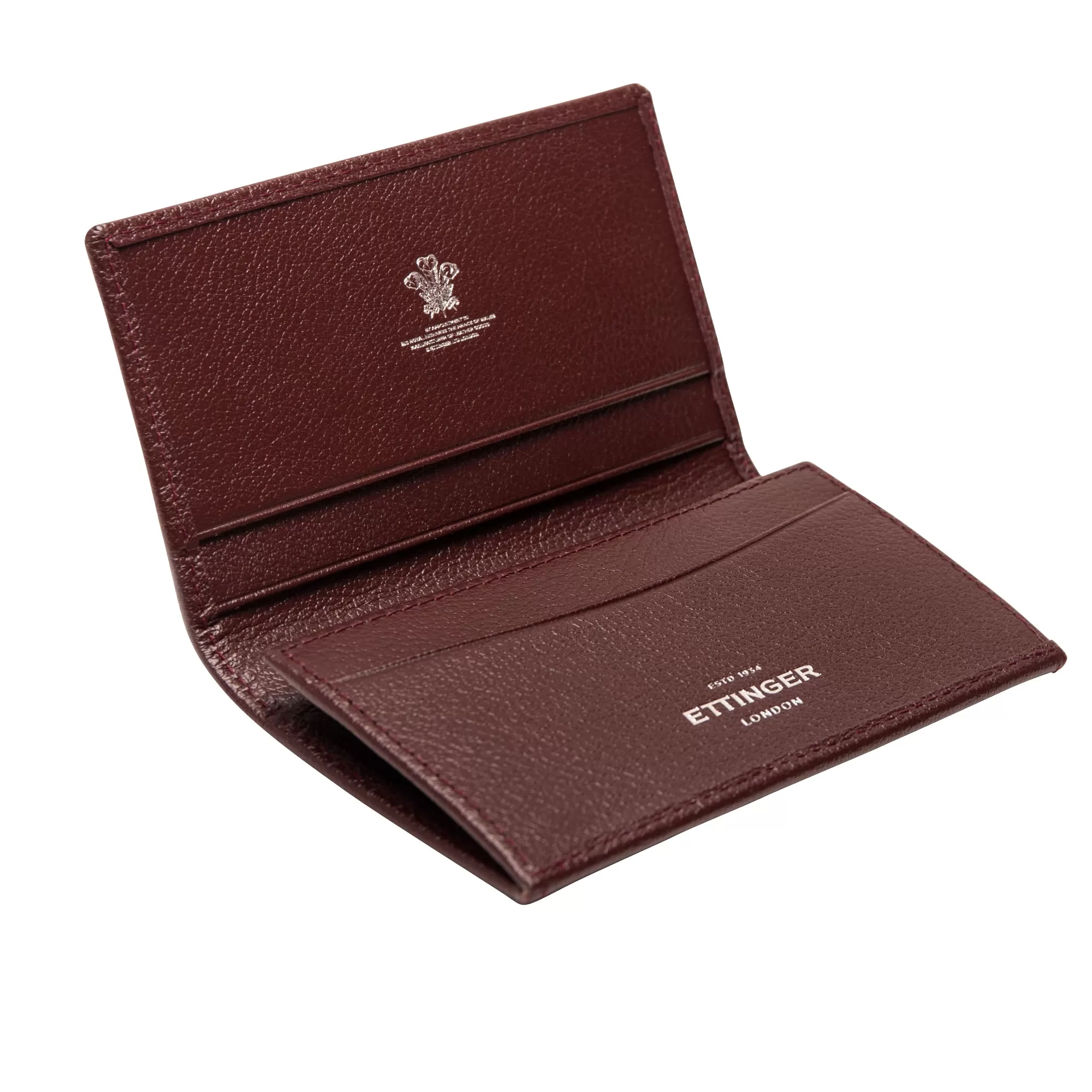 Ettinger Bordeaux Capra Leather Visiting Card Case