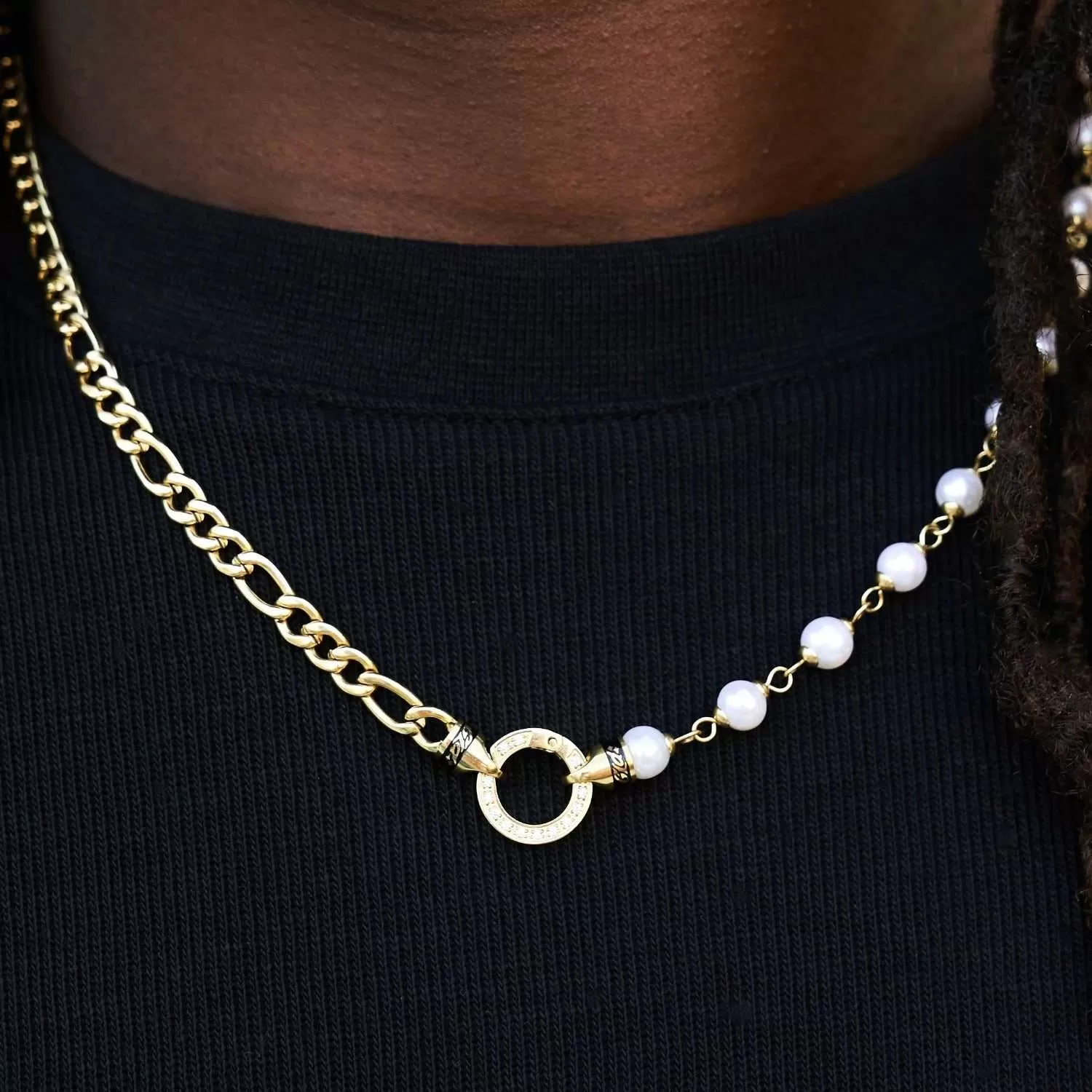 Figaro Link   Pearl Chain