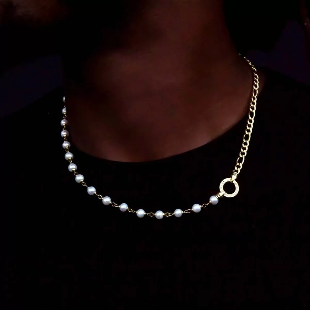 Figaro Link   Pearl Chain