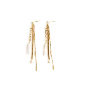 Gold Trellis Earrings