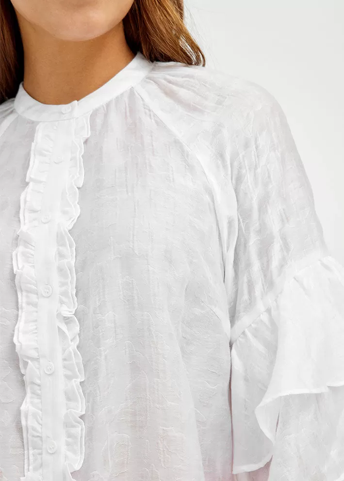 Gustav Samanta, shirt 48625 Skjorte - Bright White