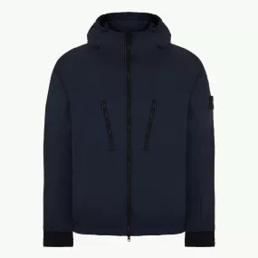 Jacket Packable Patch Double Zip Pocket - Navy 2080