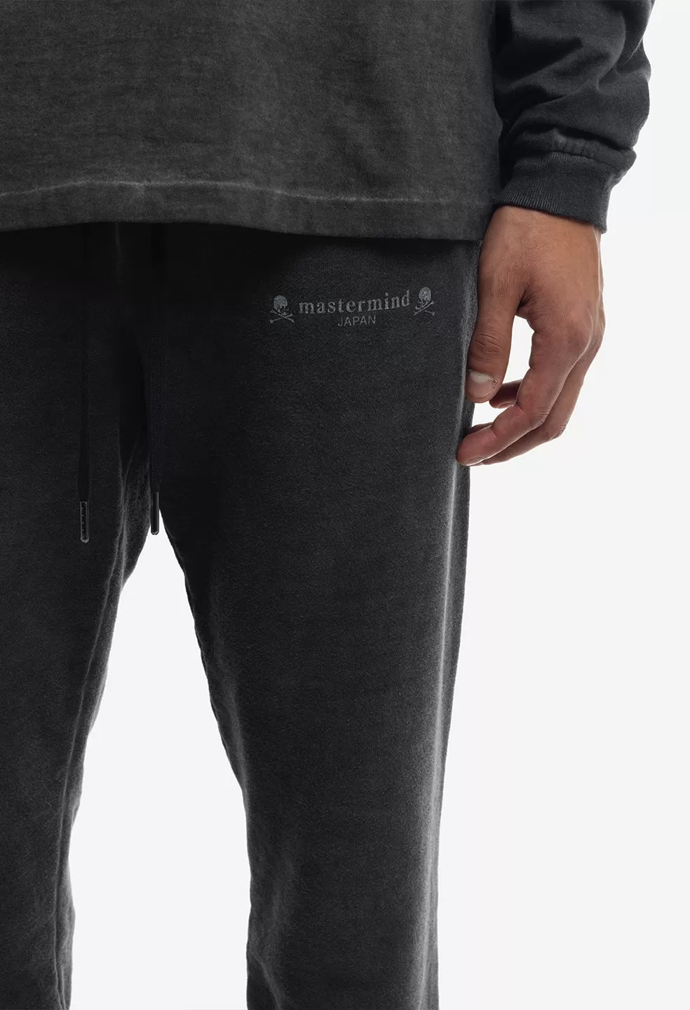 JE X Mastermind Cold Dye La Sweatpants / Charcoal