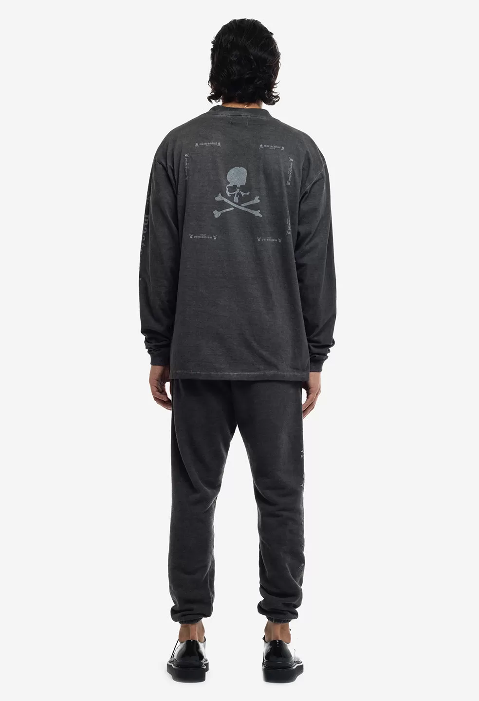 JE X Mastermind Cold Dye La Sweatpants / Charcoal