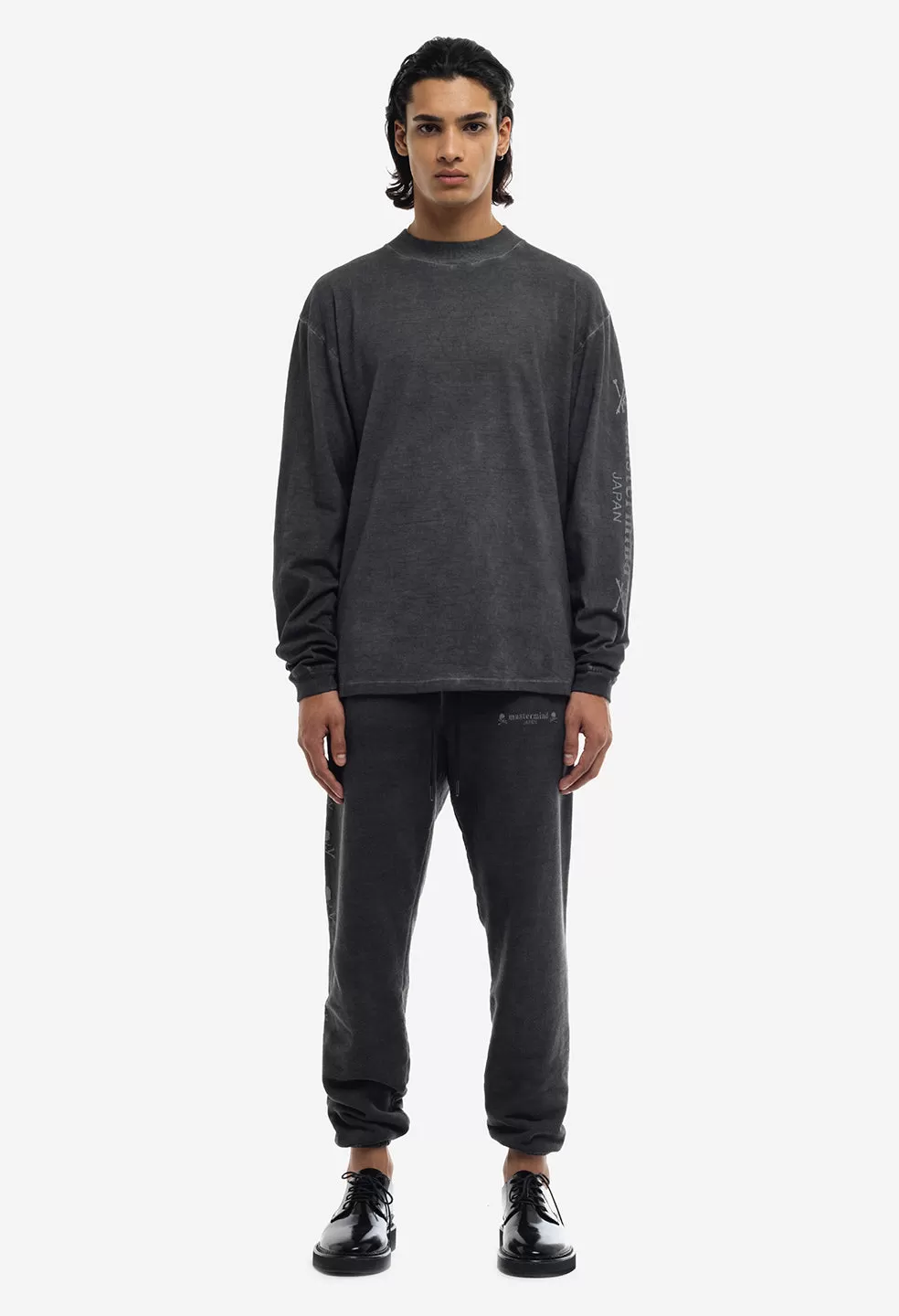 JE X Mastermind Cold Dye La Sweatpants / Charcoal