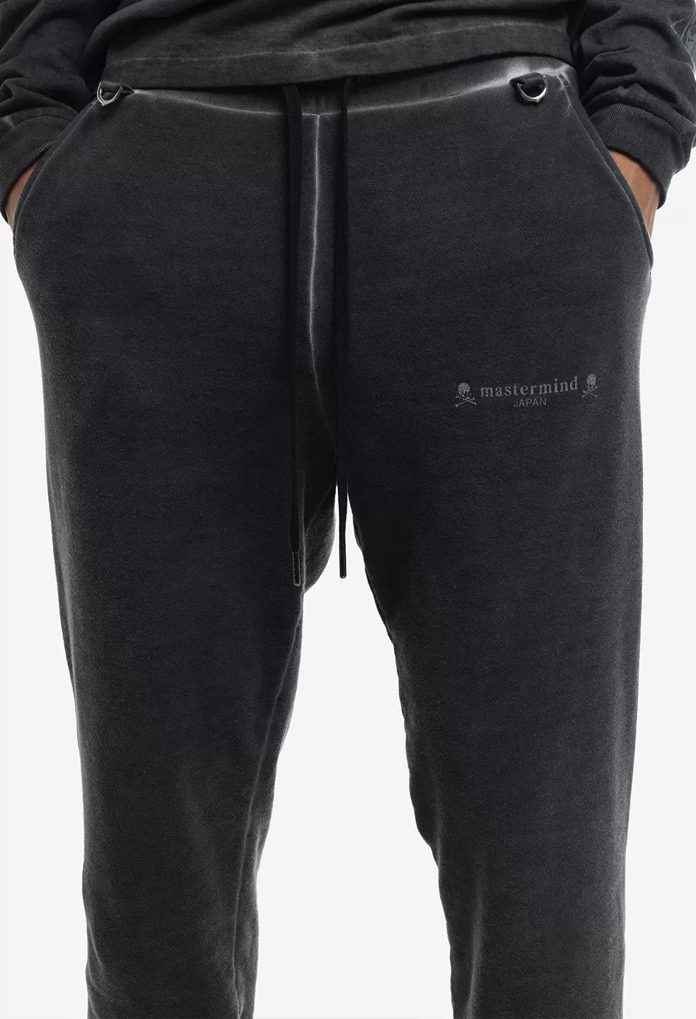 JE X Mastermind Cold Dye La Sweatpants / Charcoal