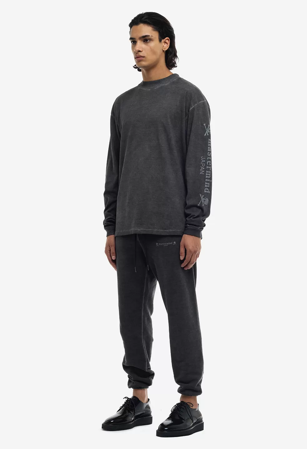 JE X Mastermind Cold Dye La Sweatpants / Charcoal