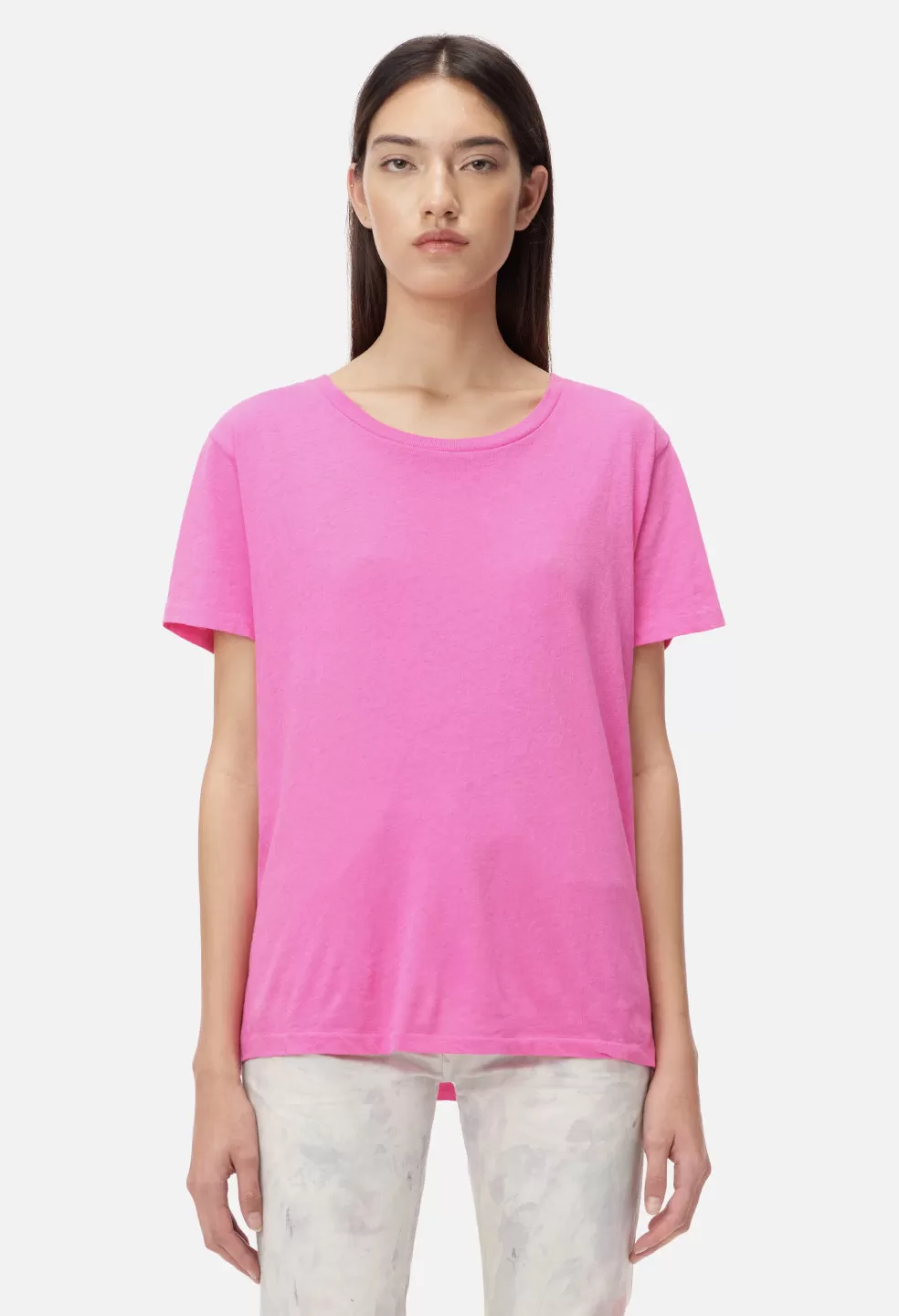 Jersey Relaxed Tee / Highlighter