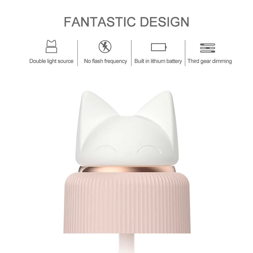 Kawaii Cat USB Table Lamp