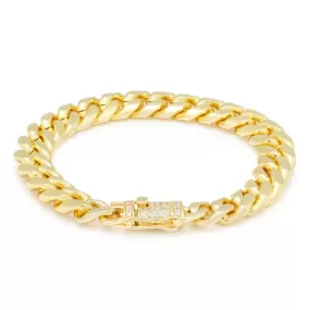 King Ice 10MM Miami Cuban Link Bracelet