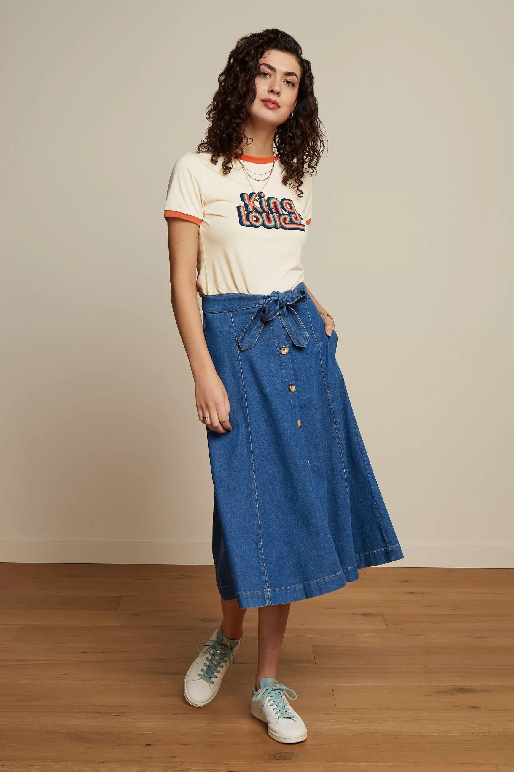 King Louie Judy Skirt - Chambray