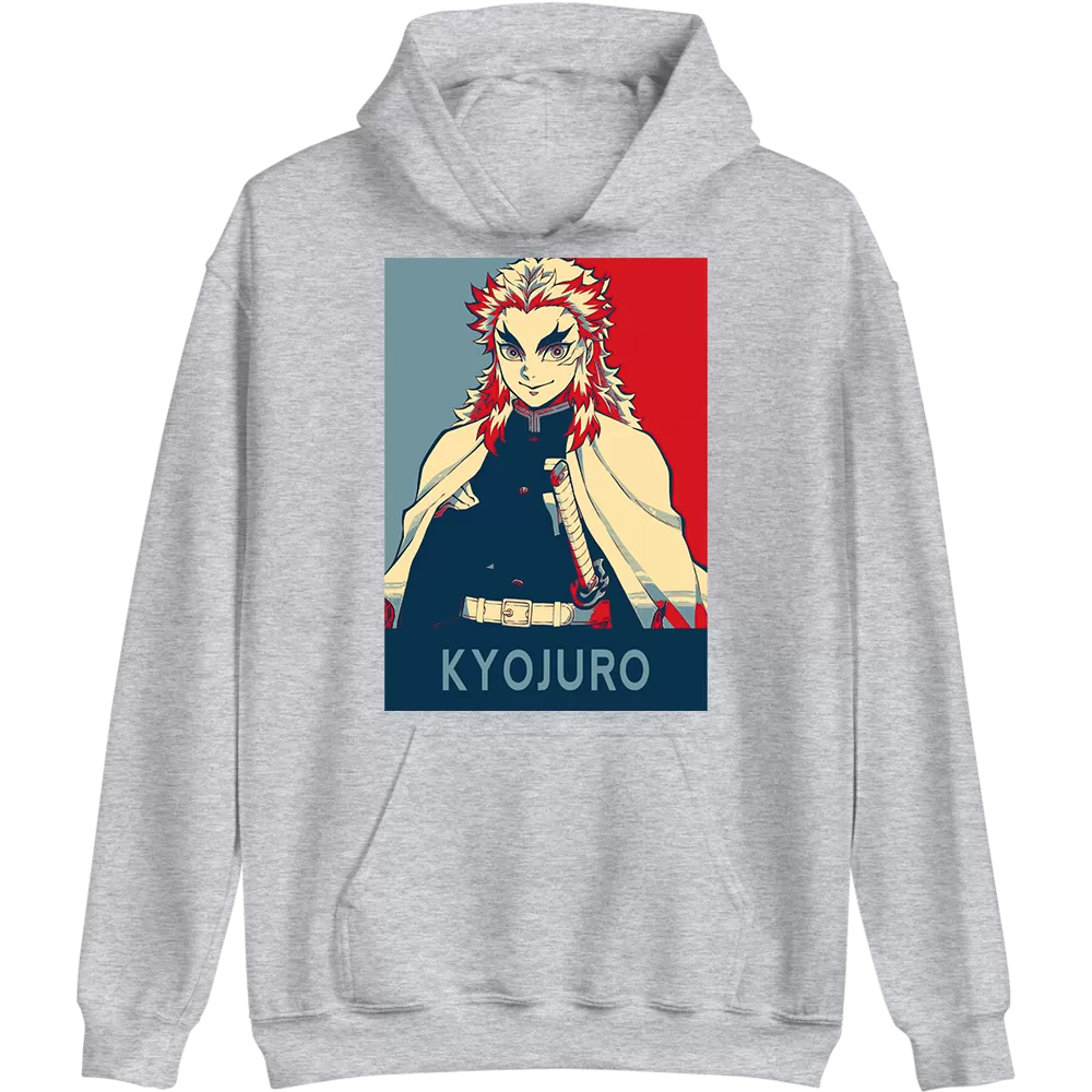 Kyojuro Rengoku Demon Slayer Hoodie