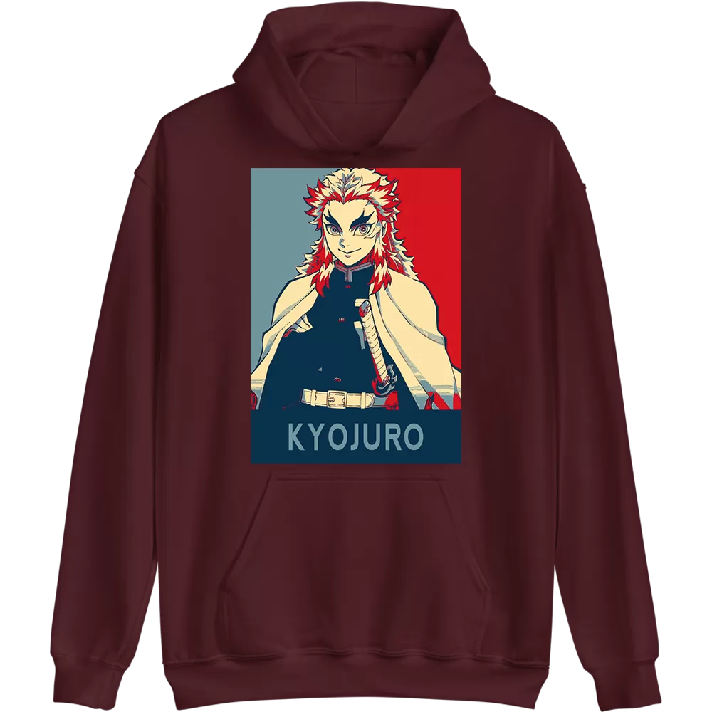 Kyojuro Rengoku Demon Slayer Hoodie