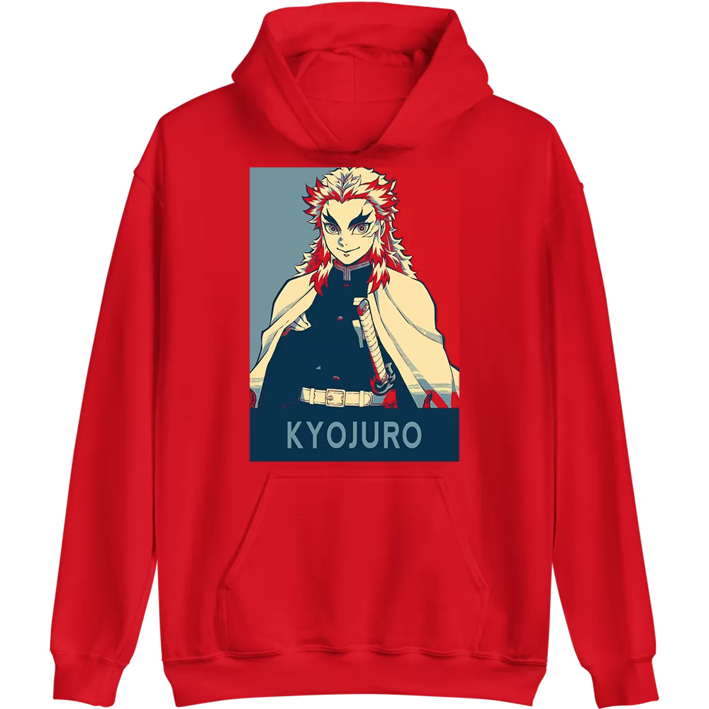 Kyojuro Rengoku Demon Slayer Hoodie